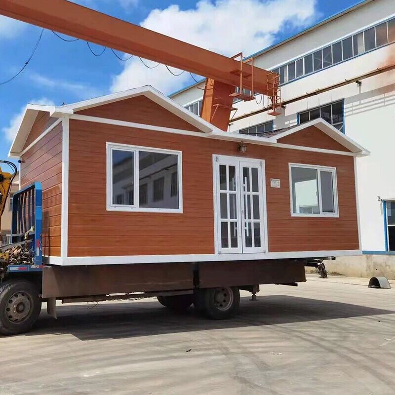 集裝箱移動房輕鋼別墅房組裝簡易快拼箱房組