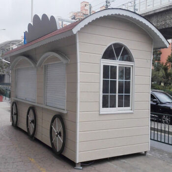 售貨亭移動(dòng)房戶(hù)外移動(dòng)廣場(chǎng)景區(qū)崗?fù)ば〕允燮笔圪u(mài)亭郵.